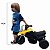 Mini Triciclo Elétrico Moto Infantil Luz Som Vermelho 6V - Imagem 5