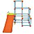 Playground Infantil Com Escalada E Escorregador 80Kg 1,50Mts - Imagem 1