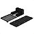Escorredor De Pia Com Tapete 42,2 X 17,4 X 9,4 Cm Preto - Imagem 3