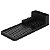 Escorredor De Pia Com Tapete 42,2 X 17,4 X 9,4 Cm Preto - Imagem 1