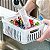 Organizador de Alimentos e Frutas 2,8 Litros 14 Cm Com Cesta - Imagem 4