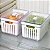 Organizador de Alimentos e Frutas 2,8 Litros 14 Cm Com Cesta - Imagem 2