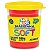 Massinha de Modelar Macia Vermelho Soft Grande 500g Acrilex - Imagem 1