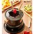 Conjunto Para Fondue Preto 14 cm Com 11 Peças Inclusas - Imagem 4