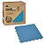 Estrado Plástico Encaixável Modular Piso Azul 1M2 12 Placas - Imagem 1