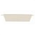 Refratário Porcelana Com Alça Basic Branco 28x5x17cm - Imagem 1