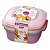 Conjunto 3 Potes Para Alimentos Quadrados 1,3 Litros Colors - Imagem 1