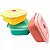 Conjunto 3 Potes Para Alimentos Quadrados 1,3 Litros Colors - Imagem 2