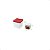 Kit 6 Potes Modulares Porta Mantimentos Bpa Free Tampa Verm - Imagem 4