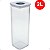 Pote de Mantimentos Smart Lock Preto Extra Grande 2 Litros - Imagem 2
