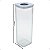 Pote de Mantimentos Smart Lock Preto Extra Grande 2 Litros - Imagem 3