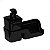 Dispenser Porta Detergente e Esponja Flat 500ML Cor Preto - Imagem 3