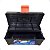 Caixa Maleta De Pesca Com Bandeja Cor Preta Arqplast 25478 - Imagem 3