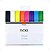 8 Canetas Marcadores Giz Liquido Neon Ekove Cores Neon Brw - Imagem 2