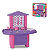 Cozinha Infantil Brinquedo Completa Com Acessórios Roxa Rosa - Imagem 1