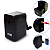 Apontador Manual De Mesa Com Manivela E Coletor Kz261 Preto - Imagem 1