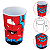 Copo Plástico 550ml Label Menino Vermelho e Azul 9x9x13cm - Imagem 1