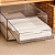 Organizador Diamond 1 Gaveta Empilhável Cristal Resistente - Imagem 3