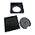 Ralo Inteligente 13x13 Oculto Piso/ Porcelanato Cor Preto - Imagem 4