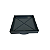 Ralo Inteligente 15x15 Oculto Piso/ Porcelanato Cor Preto - Imagem 5