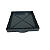 Ralo Inteligente 15x15 Oculto Piso/ Porcelanato Cor Preto - Imagem 4
