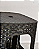 Banco Banqueta Resistênte Rattan Banquinho Cor Preto - Imagem 6