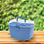 Maleta Box Multiuso Paramount Grande Com Divisórias Cor Azul - Imagem 4