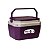 Caixa Térmica Cor Roxo Wine Com alça 6 Litros Praia Piscina - Imagem 2