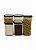 Kit 5 Potes Para Alimentos Organizador Multiuso Acrílico - Imagem 1