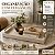 Bandeja Decorativa Retangular Com Alça 48x35cm Off White - Imagem 9