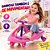 Carrinho Infantil Super Car Rosa e Roxo Volante Passeio 1405 - Imagem 2