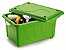 Caixa Organizadora 60 Litros Multiuso Verde Agraplast - Imagem 3