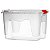Caixa Organizadora 20 Litros  Transparente Rischioto 0123 - Imagem 3