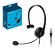 Headset Com Conector RJ09 P/ Telemarketing PH251 Multilaser - Imagem 2