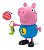 Boneco Brinquedo Infantil Peppa Pig George com Atividades - Imagem 2