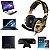 Sades Headset Gpower SA-930 Camuflado Multifuncional PS5 PS4 xbox celular pc notebook - Imagem 5