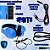 Headset Gamer Sades PS4 PS5 Nintendo Switch Celular Xbox One Pc Spirits Multiplataforma Azul - Imagem 6