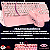 Kit Teclado Mecânico Gamer + Mouse Rgb + Apoio de Pulso Mk Storm Punk Retrô Magegee Switch Vermelho - Imagem 2