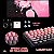 Teclado Mecânico Gasket Magegee Light100 Sem Fio Rgb - Imagem 9