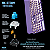 Teclado Mecânico Gamer + Apoio de Pulso Mk Storm Punk Retrô Magegee Switch Azul, Cor Violeta - Imagem 5