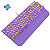 Teclado Mecânico Gamer + Apoio de Pulso Mk Storm Punk Retrô Magegee Switch Azul, Cor Violeta - Imagem 1