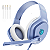 Fone Headset Gamer Ps4 Xbox One Nintendo Switch Pc Celular Sades Cpower Lilás/Azul - Imagem 1