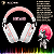Fone Headset Gamer Sades Defender Wireless RGB Tri-Mode Rosa - Imagem 2