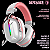 Fone Headset Gamer Sades Defender Wireless RGB Tri-Mode Rosa - Imagem 4
