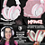 Fone Headset Gamer PS4 VR Xbox One Sades Mpower Rosa Angel Edition - Imagem 5