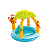 Piscina Inflável Infantil Ilha Tropical 45L C/ Cobertura Intex - Imagem 5