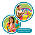 Piscina Playground Inflável Mundo Encantado dos Dinossauros 290L Intex - Imagem 7