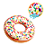 Boia Inflável Donut Granulado 99cm Intex 56263 - Imagem 6