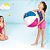 Bola de Praia Inflável Lisa Gigante 61cm Intex 59030 - Imagem 8
