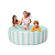 Piscina Inflável Listrada Francesa Luxe 462L Intex 56182 - Imagem 5